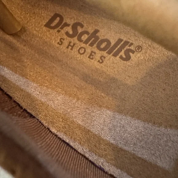 NEW NWT NIB Dr Scholls Women's Tan Loafers Sz 9W. AVE LUX Chip Brown - Picture 7 of 12